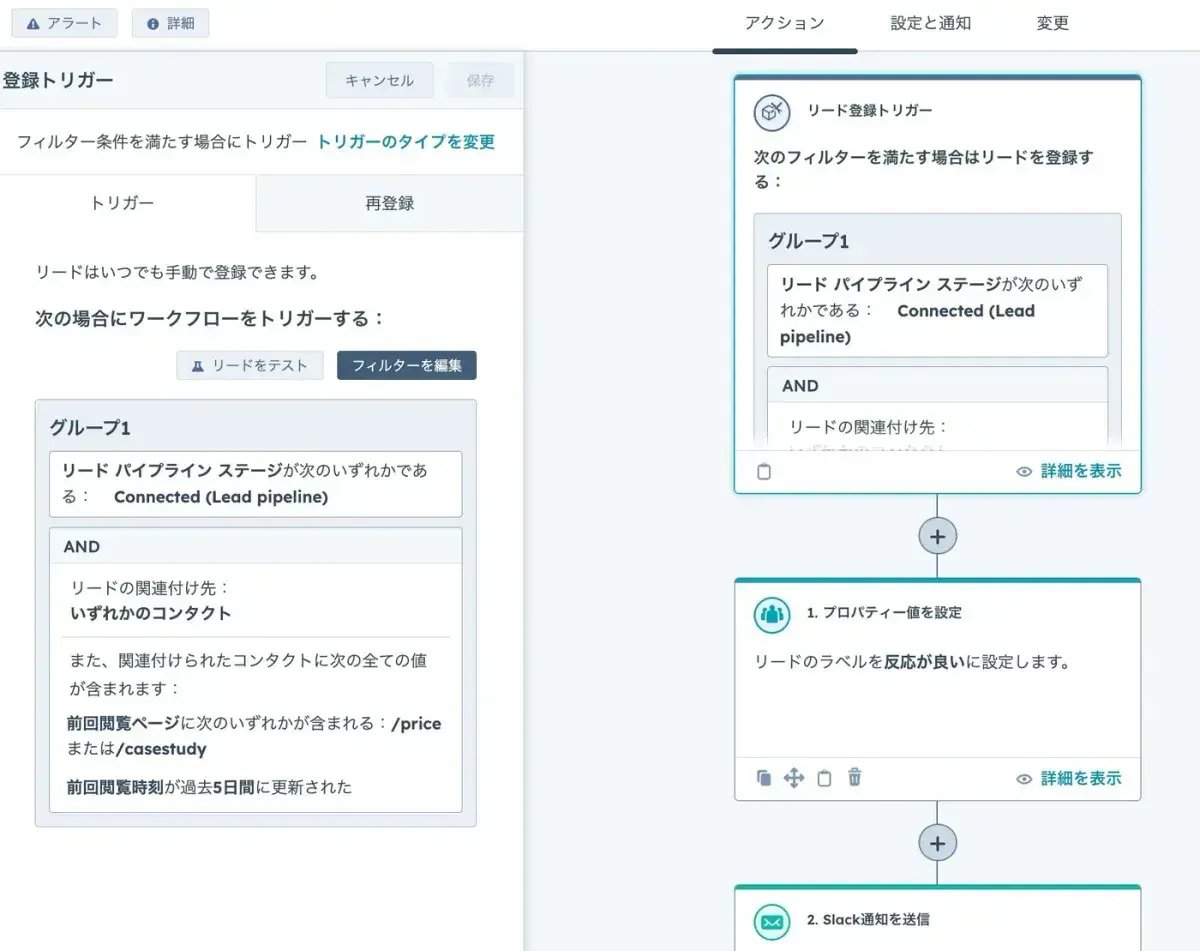 名前のないワークフロー - Tue Oct 17 2023 174825 GMT 0000 HubSpot 2023-10-18 at 3.00.54 AM